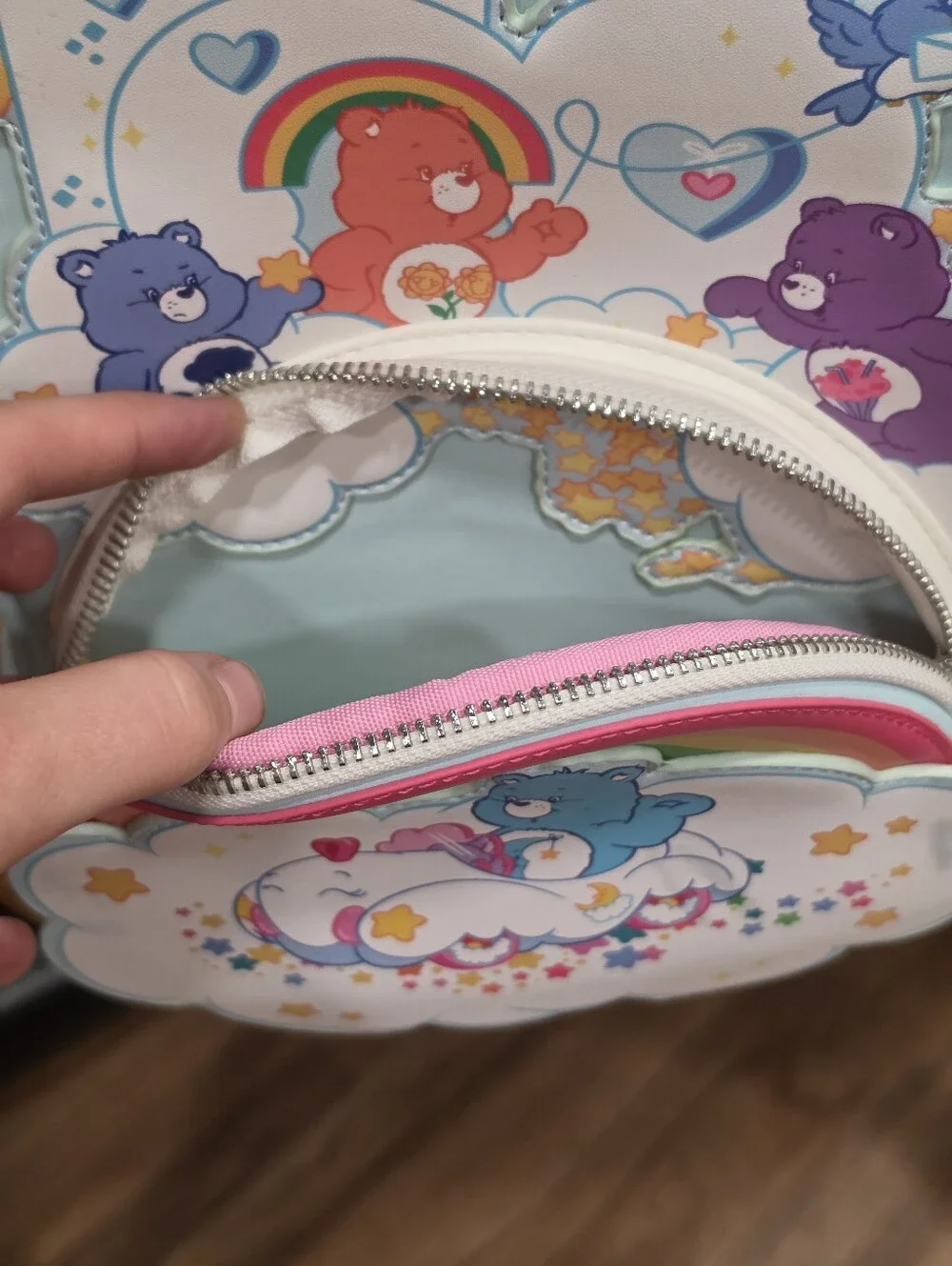 Loungefly Care Bears Care-A-Lot-Castle Mini Backpack